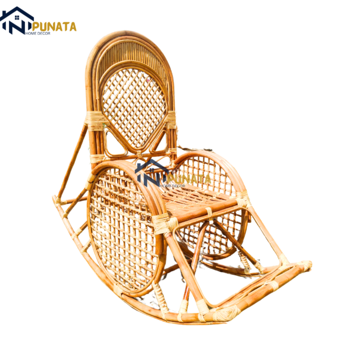Rattan Rocking Chair - Image 1