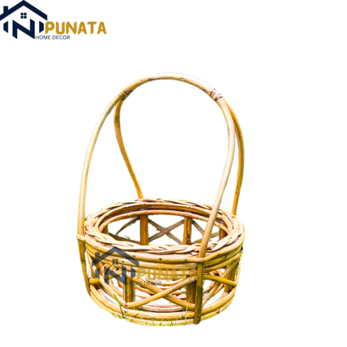 Rattan Basket / Tray - Image 1