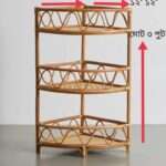 Rattan/Cane Book Shelf