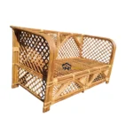 Two Seater Rattan Sofa - Image 2
